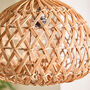 Manzarek Basket Weave Light Shade, thumbnail 4 of 5