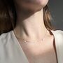 Silver Mini Pendant Necklace, thumbnail 2 of 2