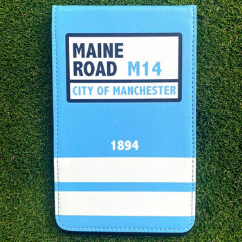 Man City Maine Road Golf Scorecard Holder, 4 of 4