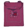 Upcycled Reversible Elephant Grey And Pink Tote Bag, thumbnail 2 of 6