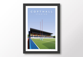 Copthall / Stonex Stadium Saracens Rugby Poster, 9 of 9