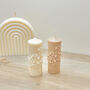 Minimalist Floral Wedding Candles, thumbnail 7 of 7
