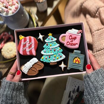 Personalised Cosy Christmas Letterbox Cookies, 2 of 11