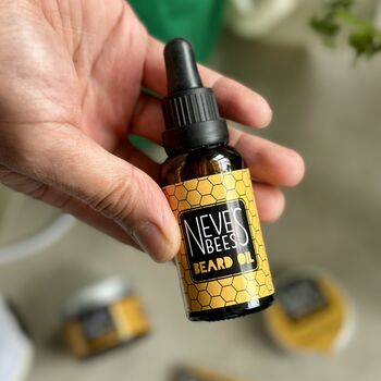 Grooming Stocking Filler Gift For Men Natural Beard Oil, 5 of 6