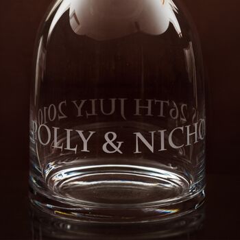 Engraved Country Carafe, 5 of 7