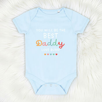You Will Be The Best Mummy Or Daddy To Be Personalised Babygrow, 5 of 7