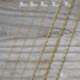Curb Chain Belcher Chain Rope Chain In 9ct Yellow Gold, thumbnail 5 of 6