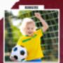 Personalised Soccer Trading Cards Giant Marshmallow Gift, thumbnail 4 of 12