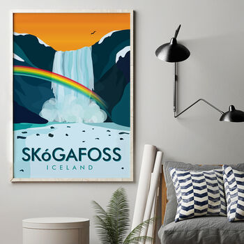 Skogafoss Art Print, 4 of 4
