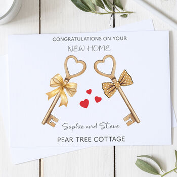 Personalised New Home Card, 2 of 2