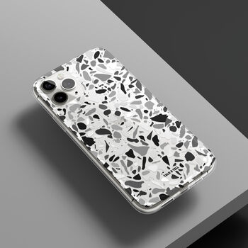 Midnight Terrazzo Phone Case For iPhone, 3 of 9