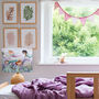 Mermaid Lampshade – Ocean Nursery Decor, thumbnail 2 of 5