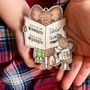 Merry Mice Five Piece Wooden Hanging Decoration Set, thumbnail 5 of 8