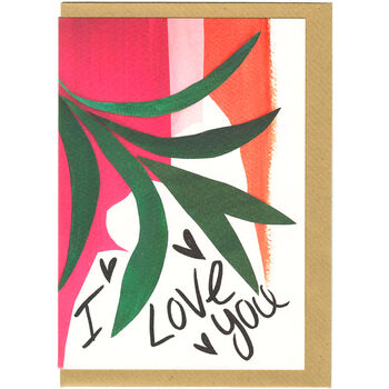 I Love You Greeting Card, 2 of 2