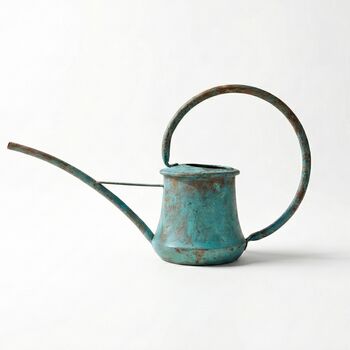 Handmade Copper Watering Can Long Spout, Solid Copper Planter Pot, 4 of 5