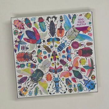 Kaleido Beetles 500 Piece Jigsaw Puzzle, 2 of 2