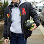 Personalised Embroidered Patch Bomber Jacket, thumbnail 3 of 12