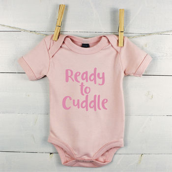 Ready To Cuddle Babygrow, 3 of 11