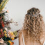 Swarovski Crystal And Pearl Wedding Hair Vine Lily, thumbnail 9 of 11