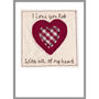 Personalised 1st Wedding Anniversary Day Card For Him Or Her, thumbnail 5 of 12