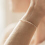 Personalised Organic Vegan Pearl Bracelet, thumbnail 3 of 4