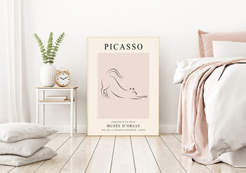 Picasso Cat Exhibition Print, 2 of 4