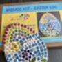 Children's Mosaic Easter Egg Mosaic Craft Kit, thumbnail 1 of 3