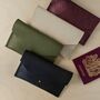 Personalised Leather Passport Case Meadow Collection, thumbnail 4 of 12
