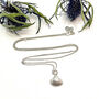 Silver Shell Necklace, thumbnail 3 of 7