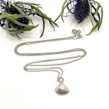Silver Shell Necklace, 3 of 7