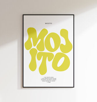 Mojito Cocktail Print, 8 of 8