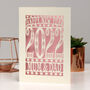 Personalised Papercut Happy New Year Card A5, thumbnail 9 of 11