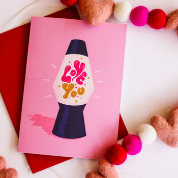 Lava Lamp Valentine's Card, 3 of 4