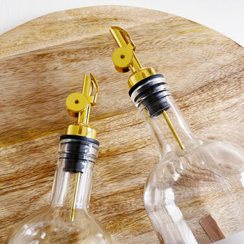 Glass Oil / Vinegar Pourer Bottle, 9 of 9
