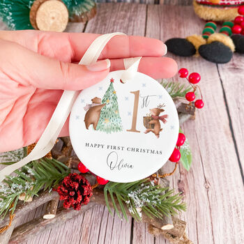 Personalised Baby’s First Christmas Gift Ornament, 4 of 7