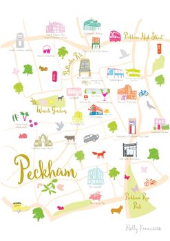Map Of Peckham, 3 of 3