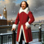 Festive, Funny William Shakespeare Christmas Card, thumbnail 3 of 7