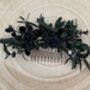 Gothic Dried Flowers Hair Comb, thumbnail 5 of 5