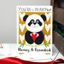 Personalised Best Mummy Daddy Panda Card, thumbnail 10 of 12