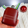 Personalised Luxury Cricket Hip Flask, thumbnail 9 of 10