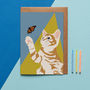 Ginger Cat Birthday Card, thumbnail 1 of 3