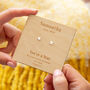 Personalised Graduation 'You're A Star' Stud Earrings, thumbnail 1 of 9