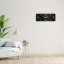 Minimalistic Scandinavian Luxury Wooden Wall Clock, thumbnail 4 of 10