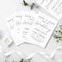 Custom Wedding Save The Date Cards Set Of 36, thumbnail 2 of 3