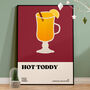 Hot Toddy Christmas Cocktail Print, thumbnail 1 of 3