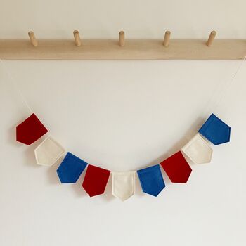 King Charles Three Coronation Mini Bunting Garland, 3 of 4