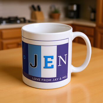 Personalised Mug With Name And Messages Gift, 4 of 12