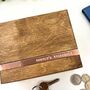 Personalised Wooden Cufflink Or Trinket Box, thumbnail 2 of 10