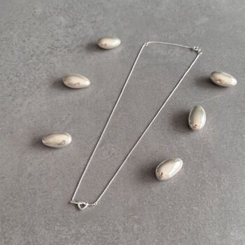 Friendship Heart Knot Necklace – Sterling Silver Gift For Best Friend, 2 of 11