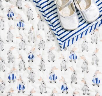 Reversible Baby Play Mat /Duvet, 4 of 5